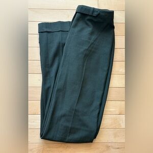 VINTAGE Laundry By Shelli Segal * deep green trousers * high-waisted * size 4